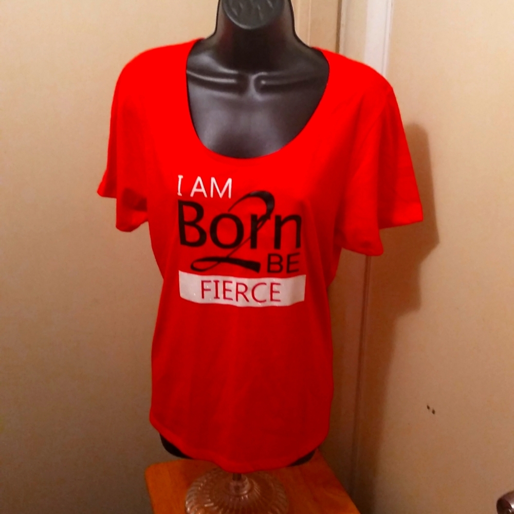Made Right Tee "Iam Born 2 Be Fierce"